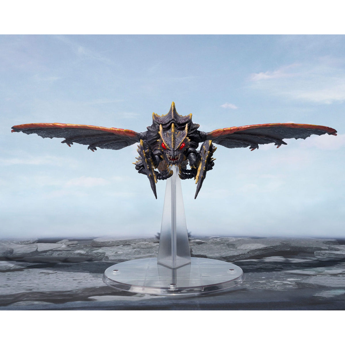 Produktbild Godzilla S.H. Monster Arts Actionfigur Megaguirus Evolution
