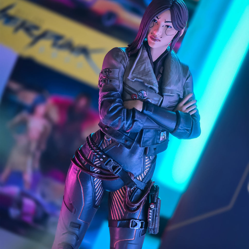 Produktbild Cyberpunk 2077 PVC Statue Songbird 23 cm