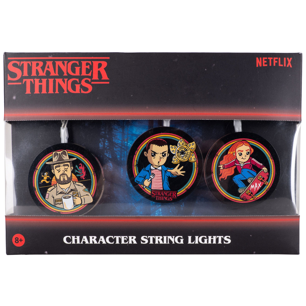 Produktbild Stranger Things Lichterkette Characters