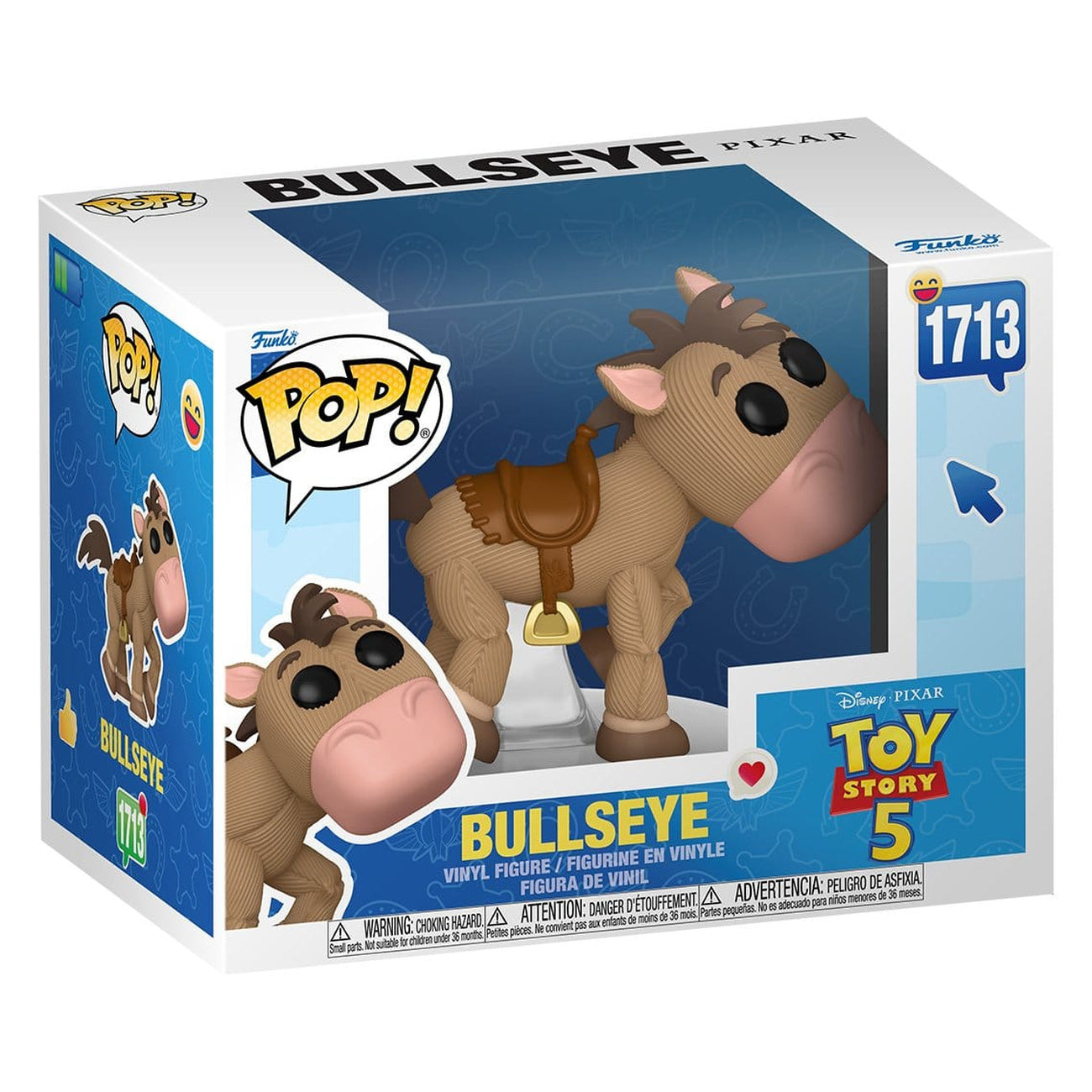 Produktbild Toy Story 5 POP! Premium Vinyl Figur Bullseye 9 cm
