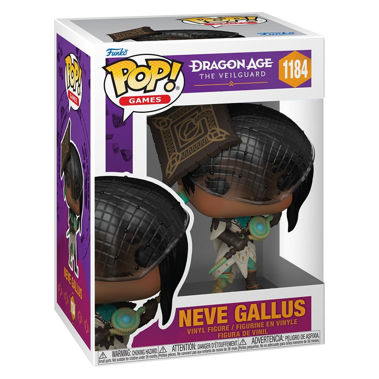 Produktbild Dragon Age: The Veilguard POP! Games Vinyl Figur Neve 9 cm