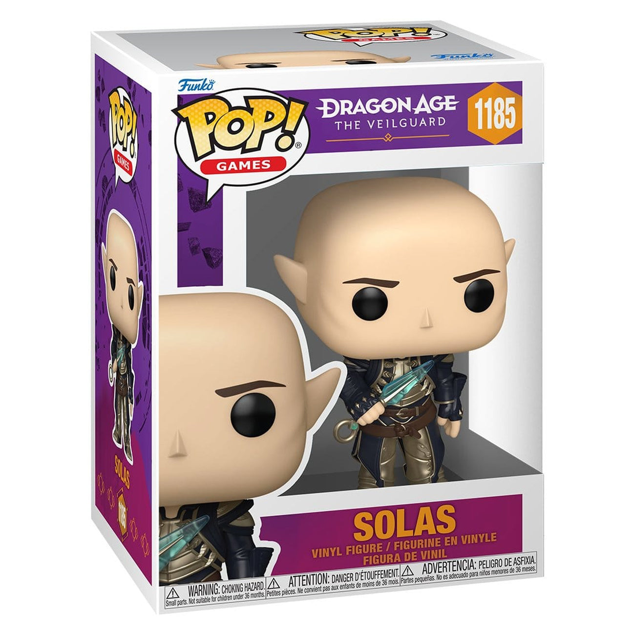 Produktbild Dragon Age: The Veilguard POP! Games Vinyl Figur Solas 9 cm
