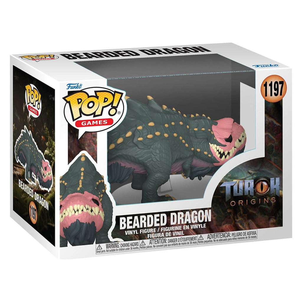 Produktbild Turok POP! Games Vinyl Figur Bearded Dragon 9 cm