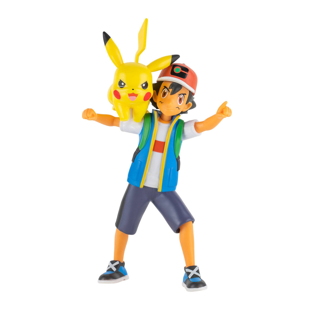 Pokémon Battle Feature Figuren Ash & Pikachu 11 cm