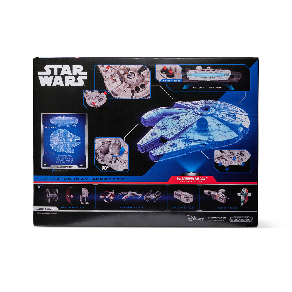 Produktbild Star Wars Feature Fahrzeug mit Figur Millennium Falcon 23 cm