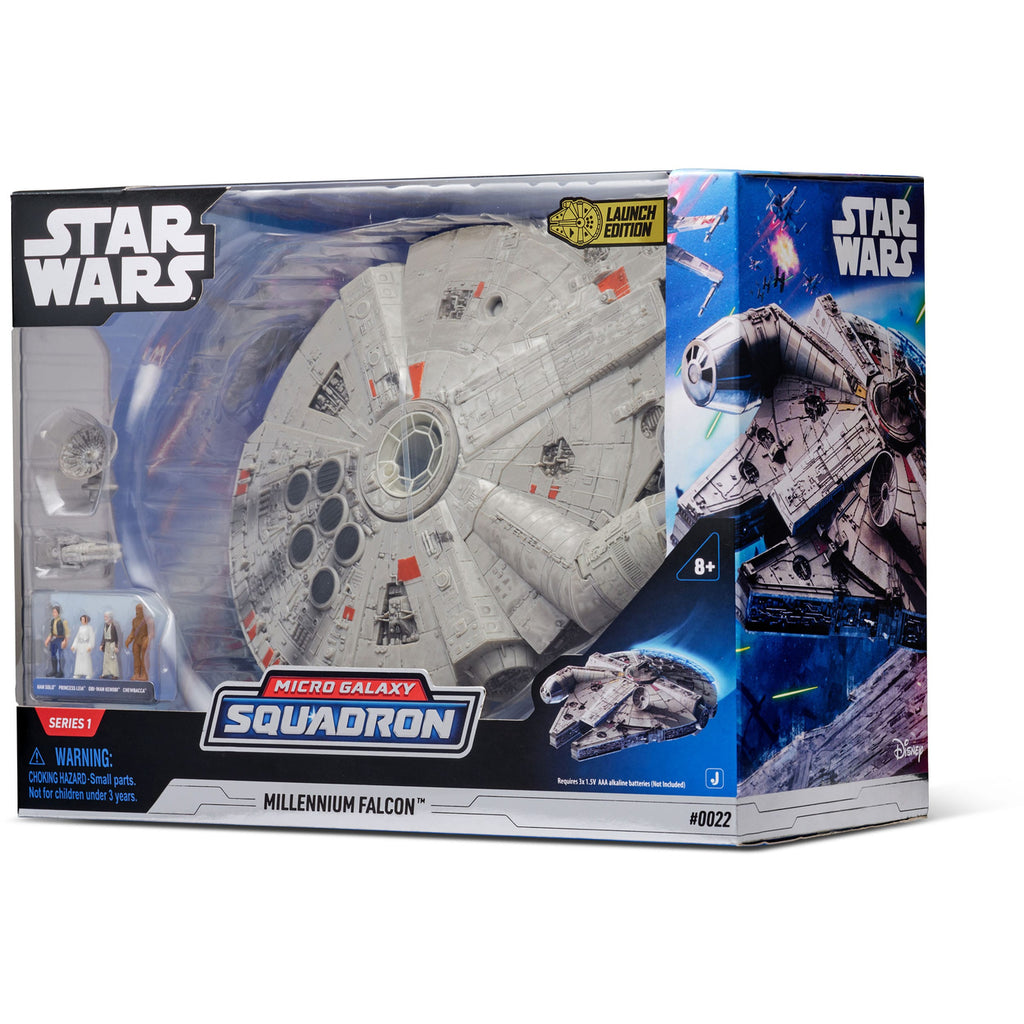 Produktbild Star Wars Feature Fahrzeug mit Figur Millennium Falcon 23 cm