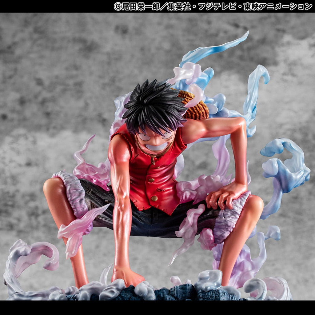 Produktbild One Piece P.O.P PVC Statue Monkey D. Ruffy Gear 2 Limited
