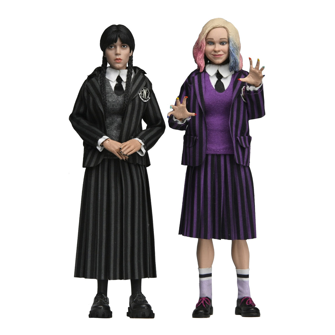 Produktbild Wednesday Actionfiguren 2er Pack Wednesday Addams