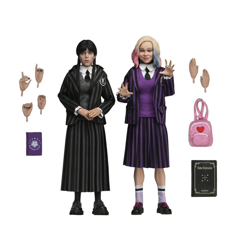 Produktbild Wednesday Actionfiguren 2er Pack Wednesday Addams