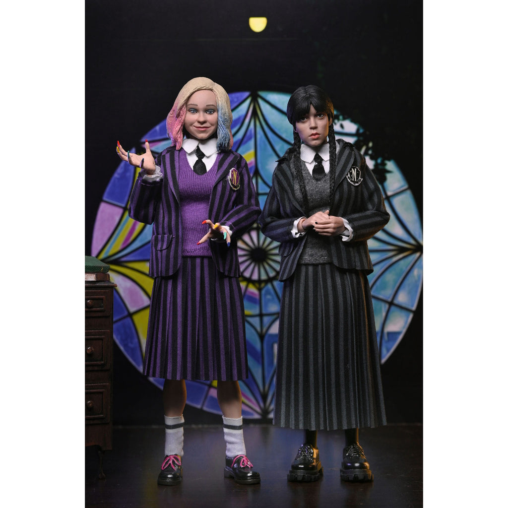 Produktbild Wednesday Actionfiguren 2er Pack Wednesday Addams