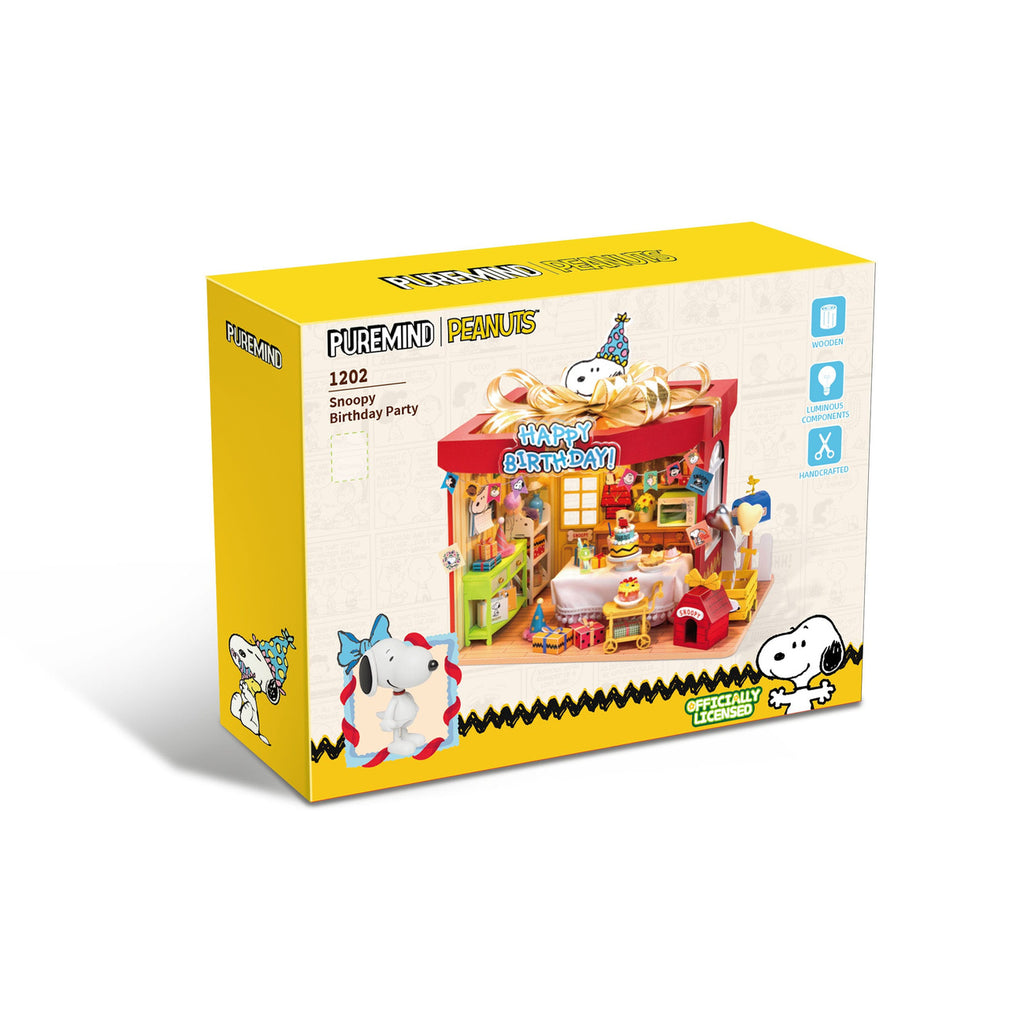 Produktbild Die Peanuts Puremind Bauset Birthday Party