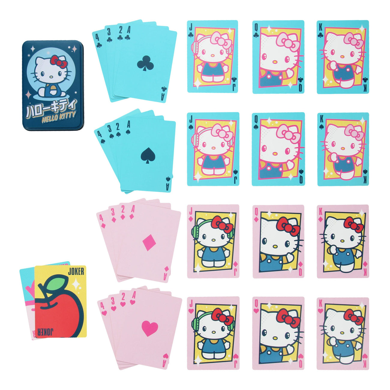 Produktbild Sanrio Spielkarten Hello Kitty