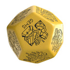 Produktbild Viridian Würfel Jumbo Würfel Treasure Generator Die D12 Gelb