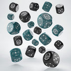 Produktbild Crosshairs Compact D6 Würfel Set Stürmisch & Schwarz (20)