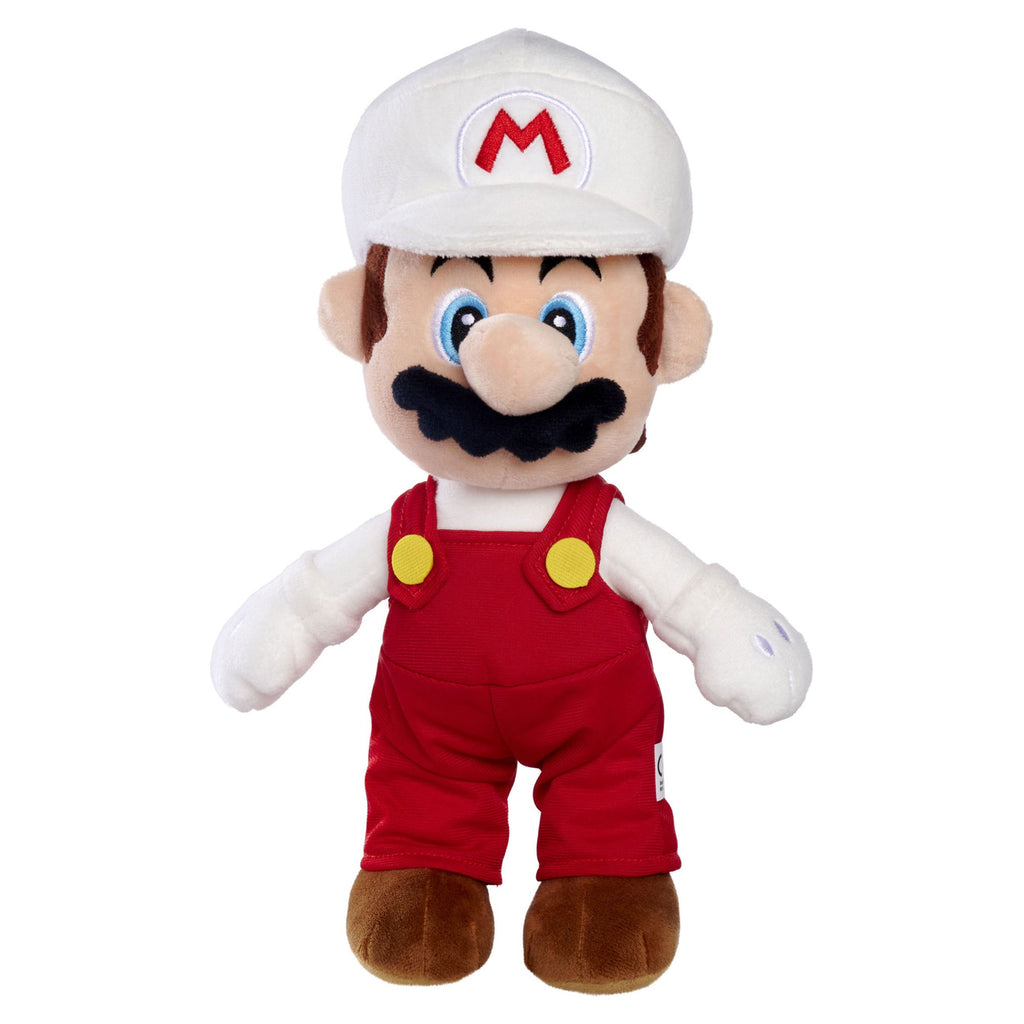 Super Mario Plüschfigur Feuer Mario 30 cm
