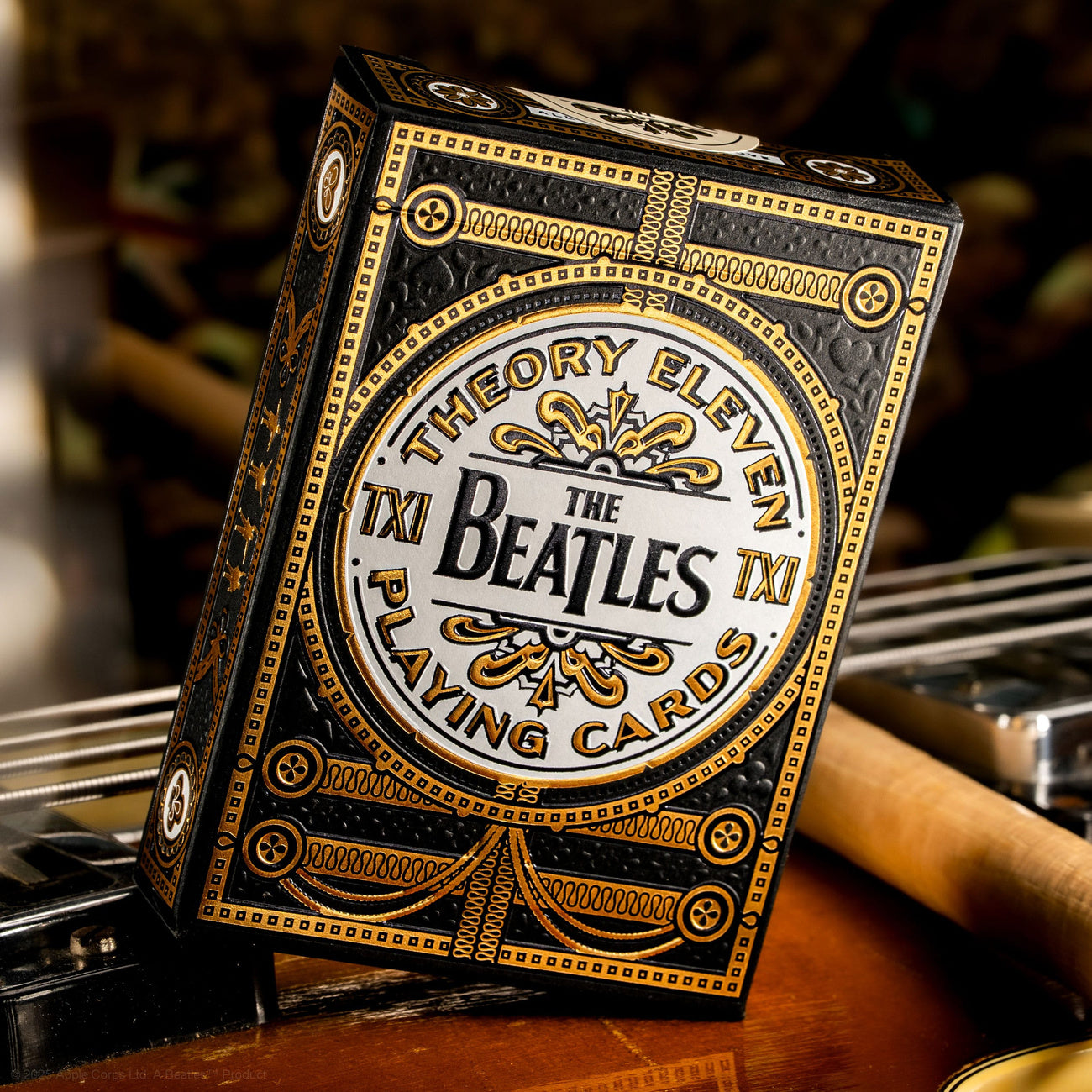 Produktbild The Beatles Spielkarten Black Special Edition