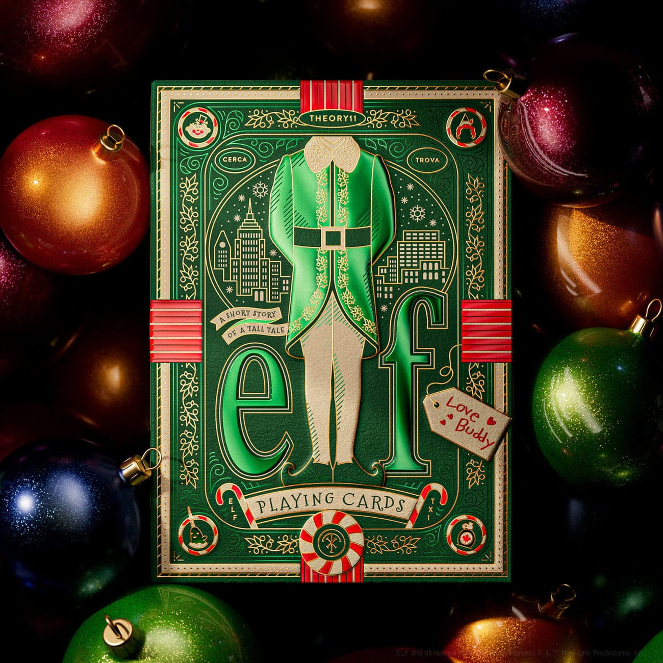 Produktbild Buddy - Der Weihnachtself Spielkarten
