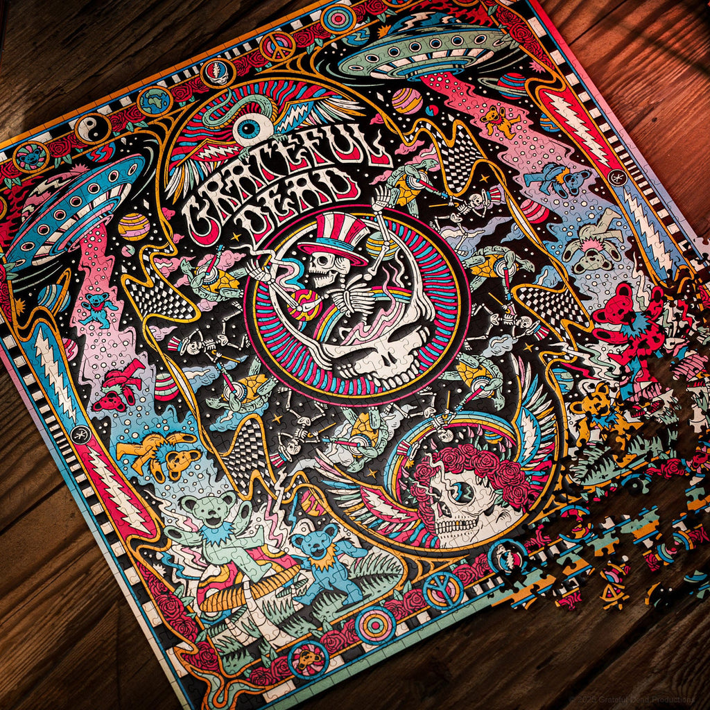 Produktbild The Grateful Dead Multi-Dimensionales Puzzle (1000 Teile)