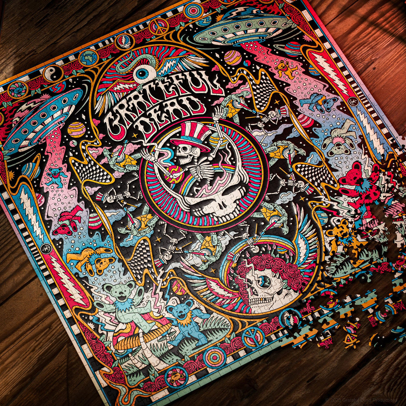 Produktbild The Grateful Dead Multi-Dimensionales Puzzle (1000 Teile)