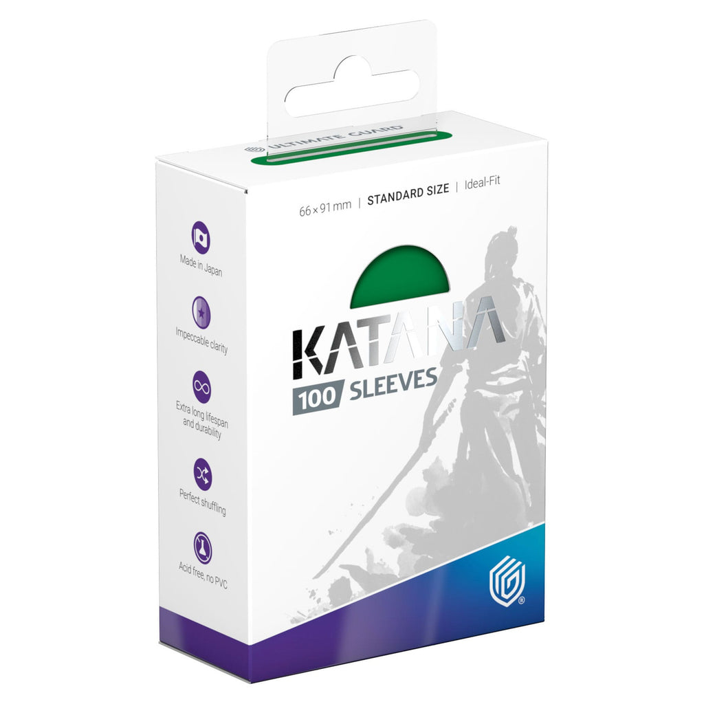 Produktbild Ultimate Guard Katana Sleeves Standard Size (100) - Jade
