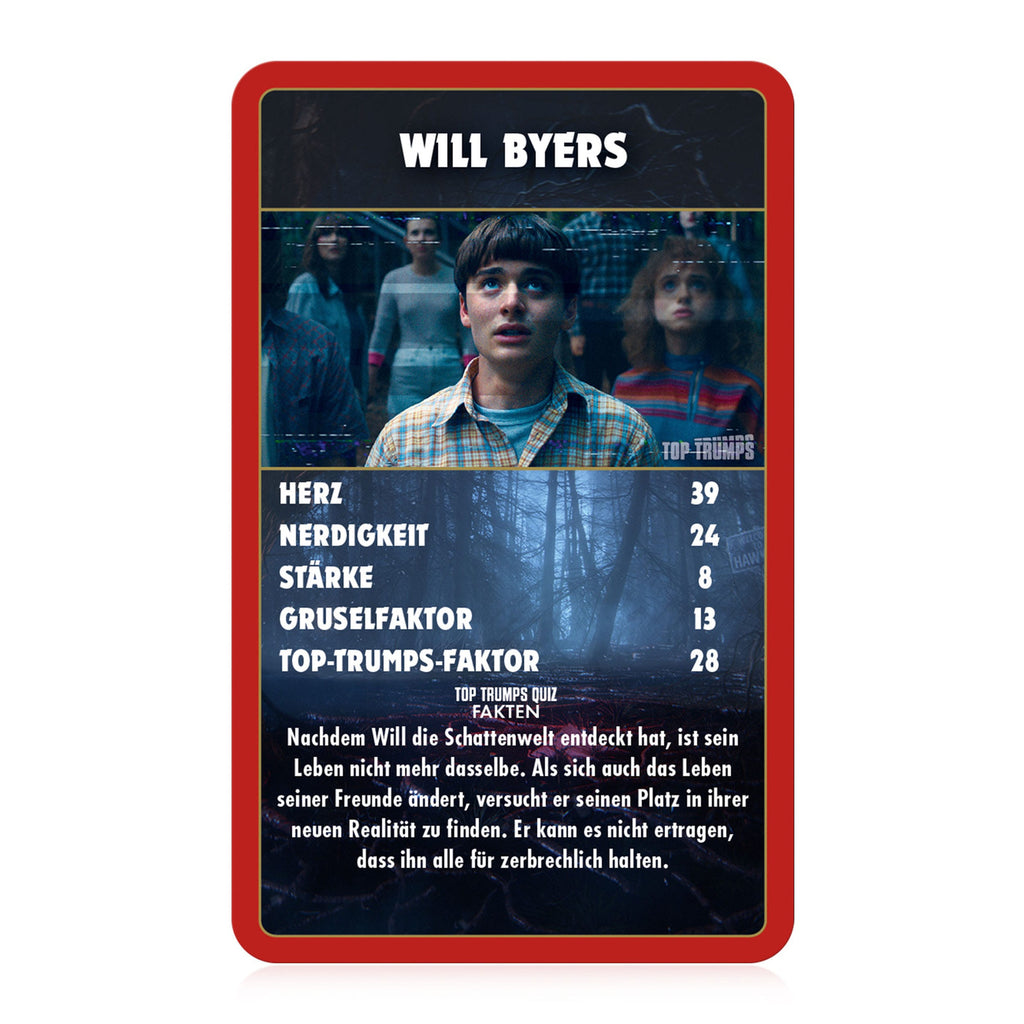 Produktbild Stranger Things Kartenspiel Top Trumps Collectables