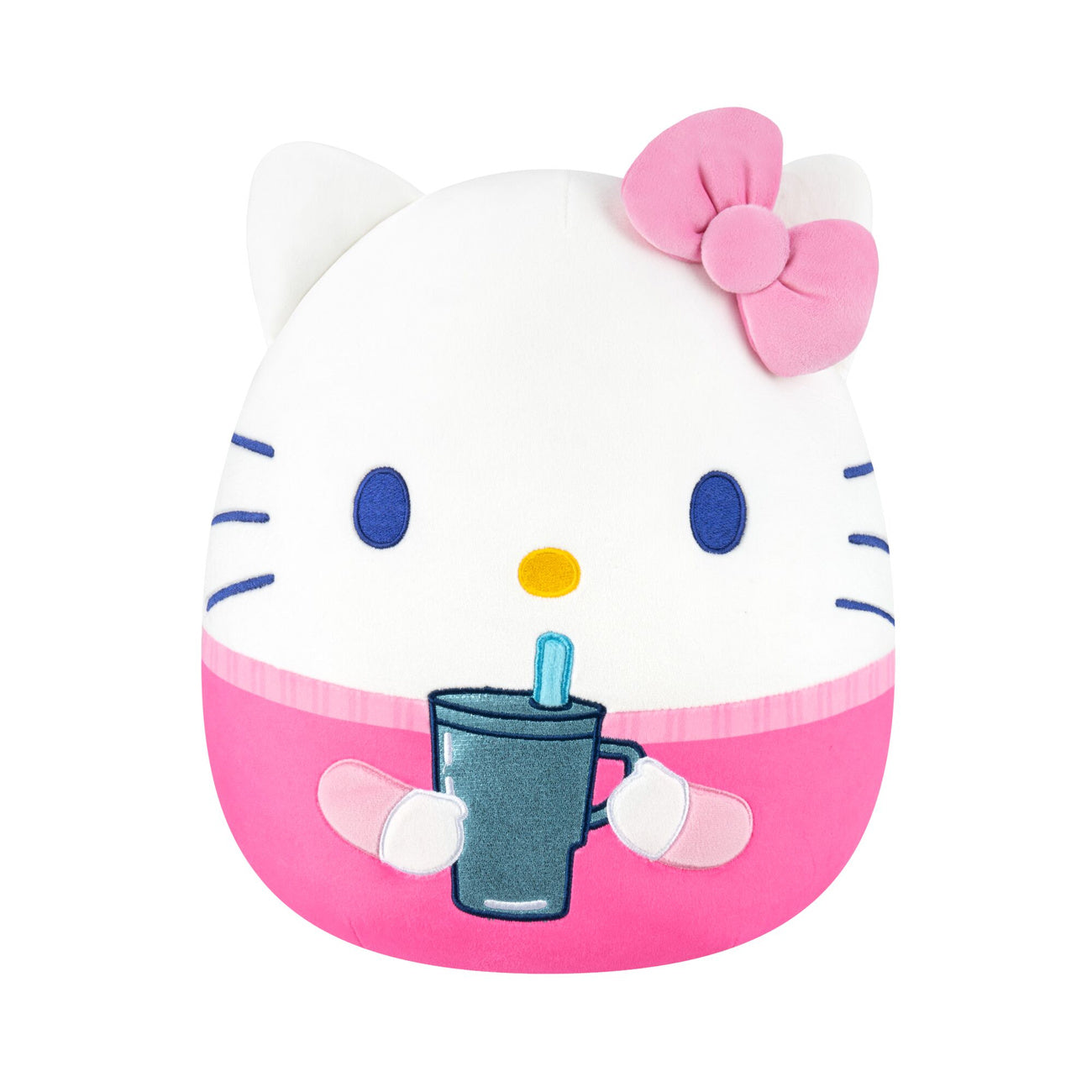 Produktbild Hello Kitty mit Becher Squishmallows Plüsch Figur