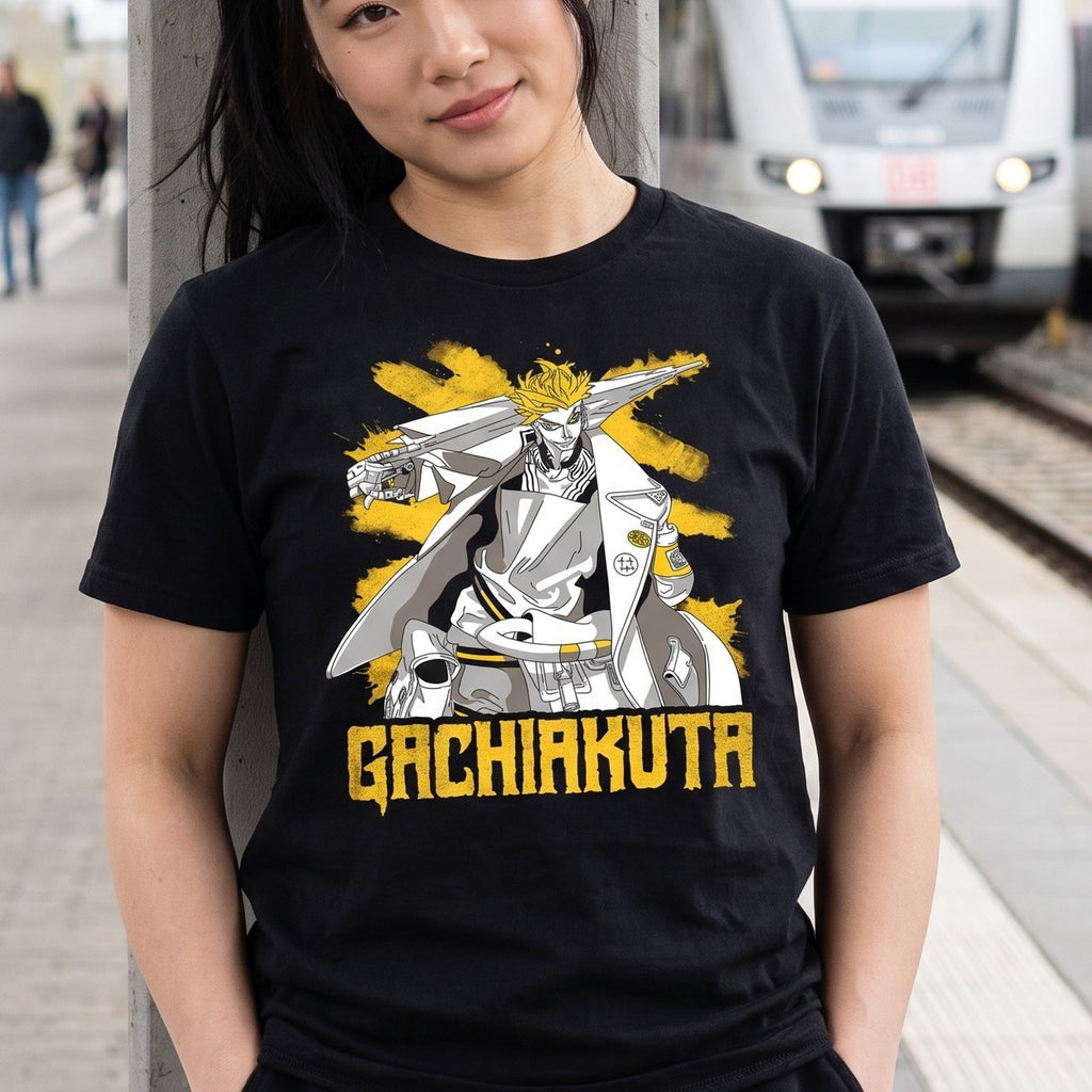 Enjin T-Shirt schwarz für Gachiakuta Fans