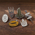 Produktbild Der Herr der Ringe - Symbol Pins 5er Set