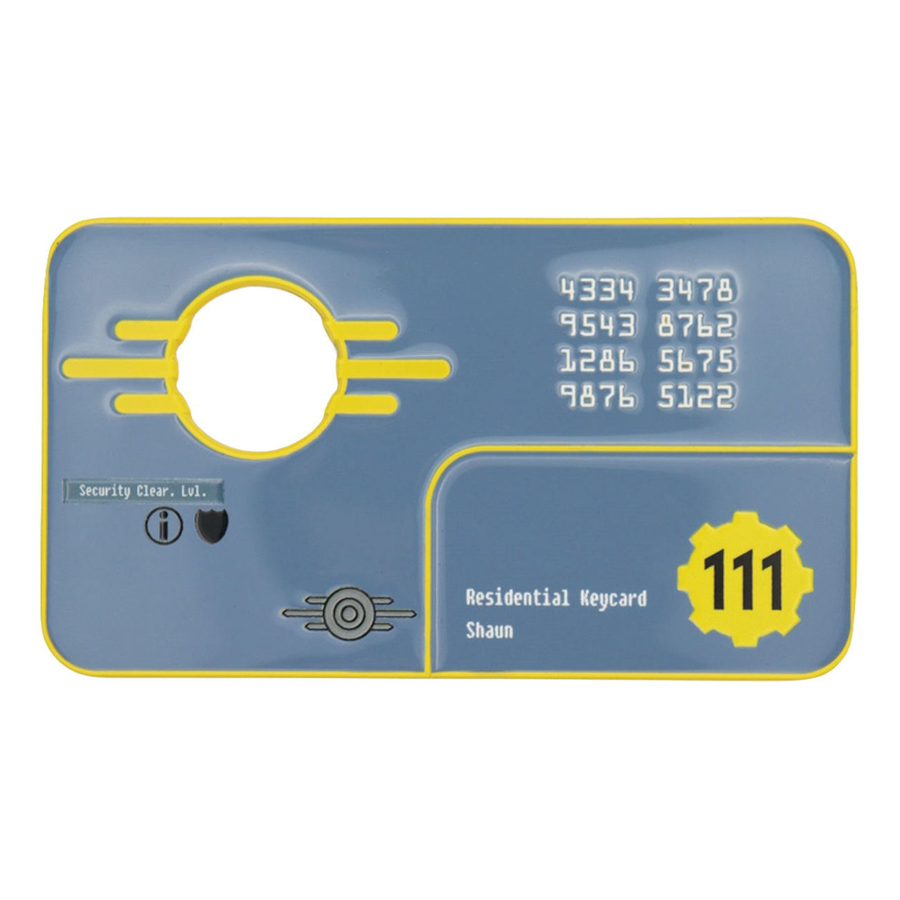 Produktbild Fallout 4 - Vault 111 Security Keycard Replik Limited Edition