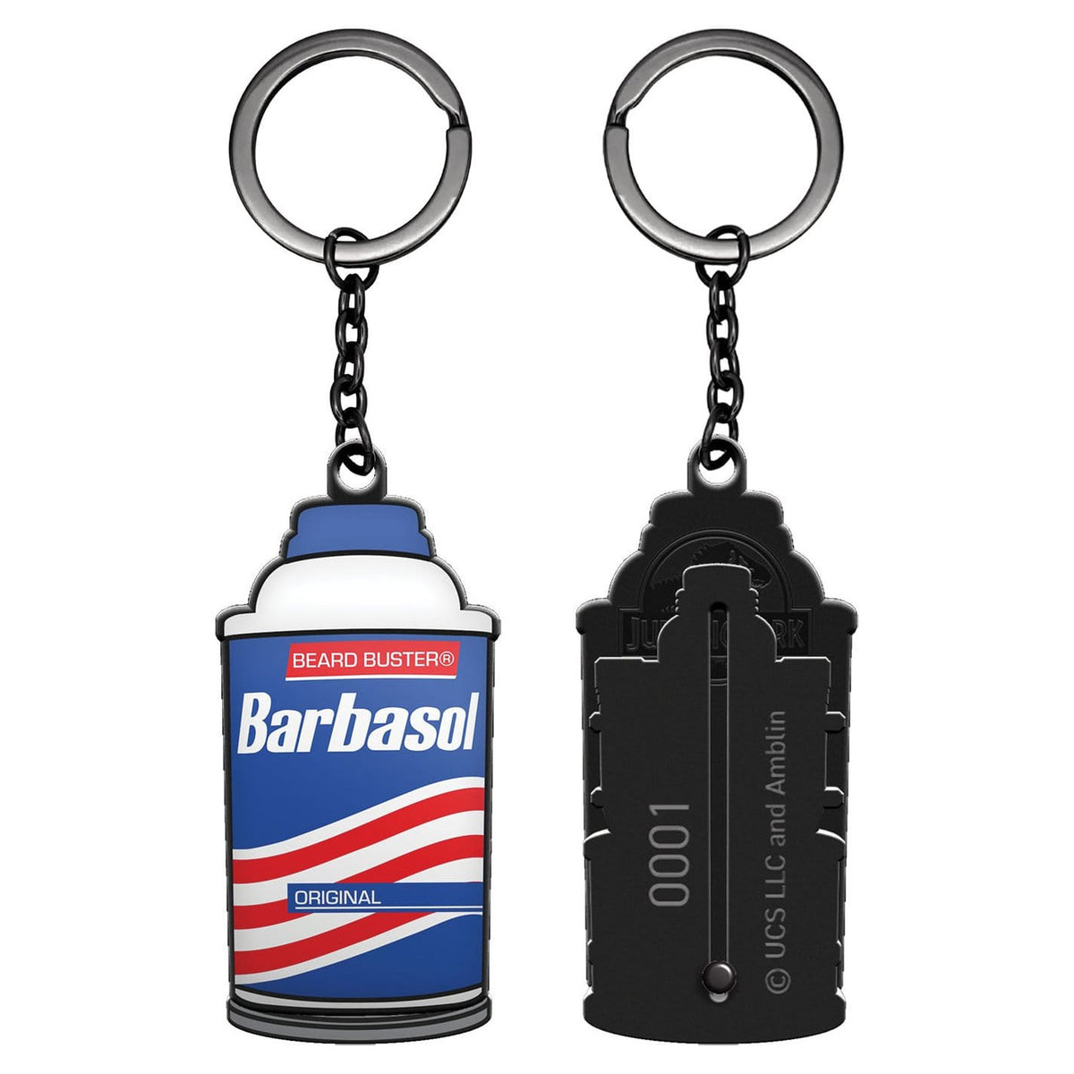 Produktbild Jurassic Park - Barbasol Trinkflasche Schlüsselanhänger Limited Edition