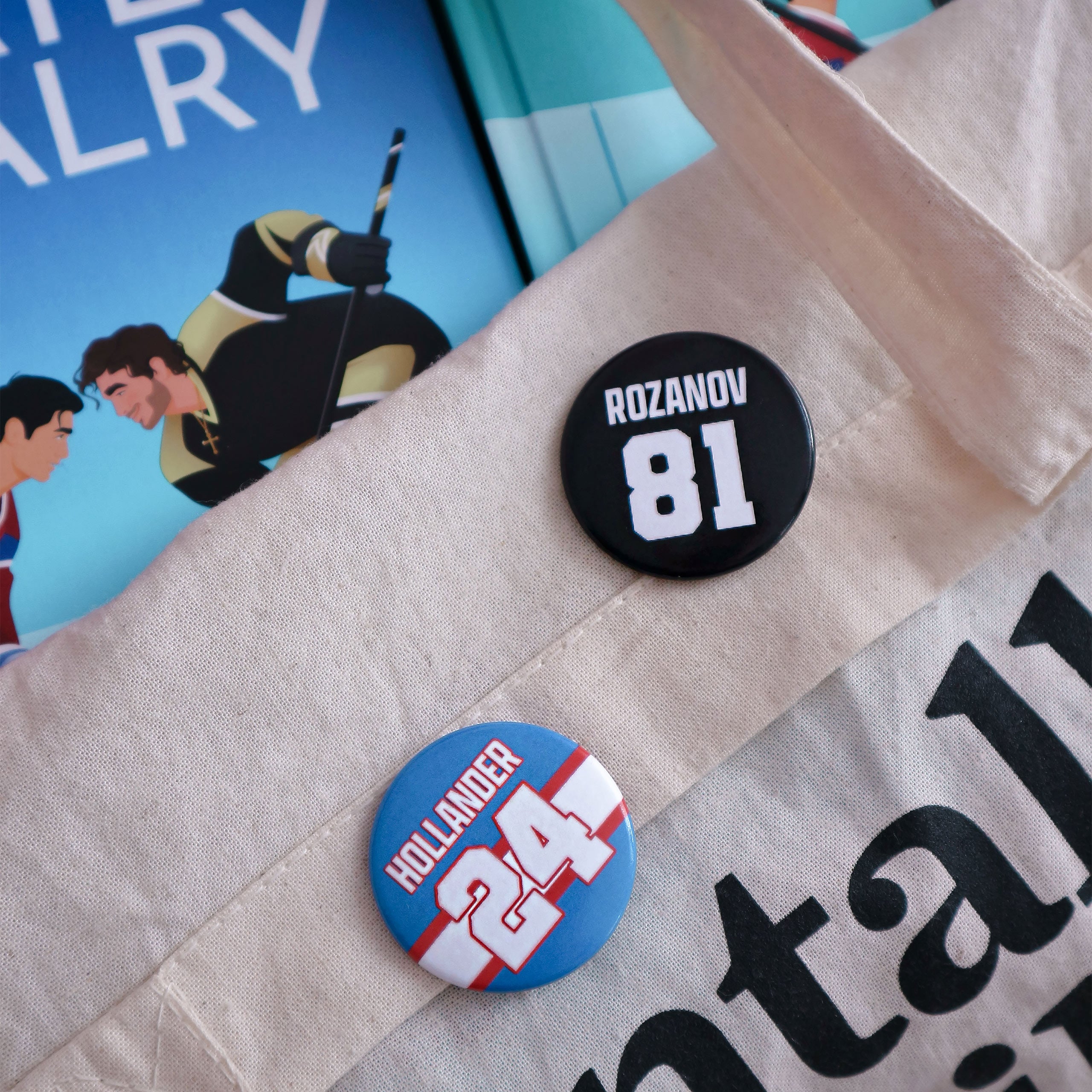 Produktbild Hollander Button für Heated Rivalry Fans
