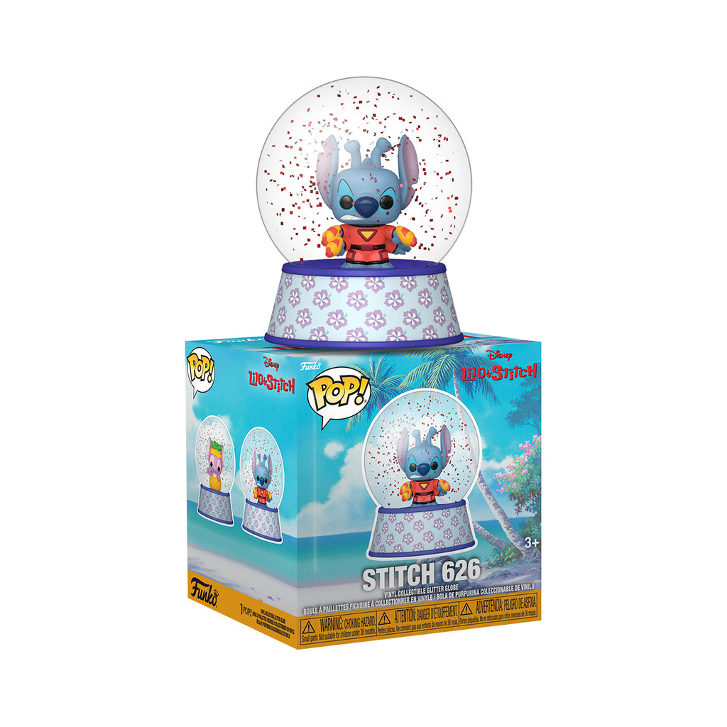 Produktbild Stitch Funko Pop Mystery Glitter Schneekugel 12er Display - Lilo & Stitch
