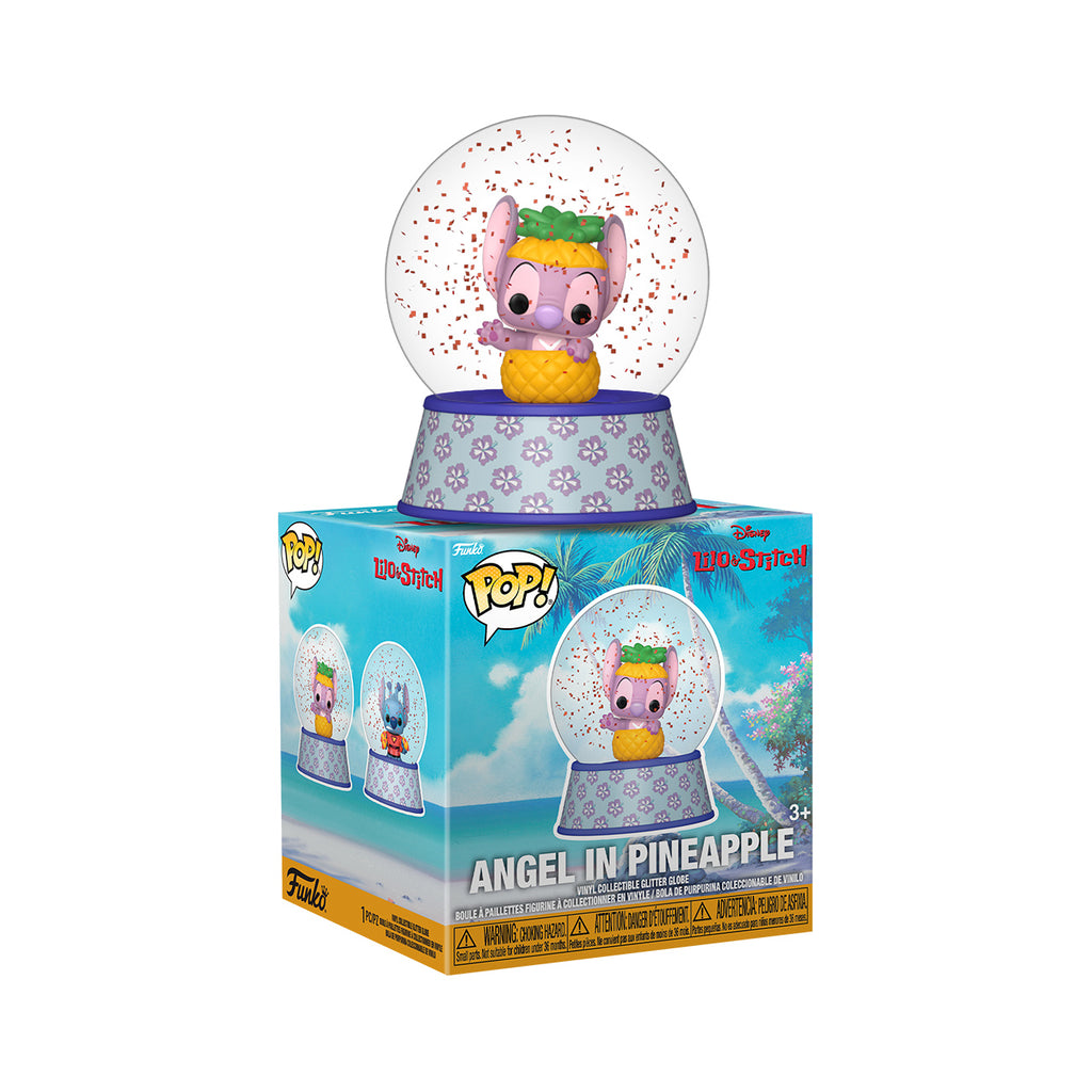 Produktbild Stitch Funko Pop Mystery Glitter Schneekugel 12er Display - Lilo & Stitch
