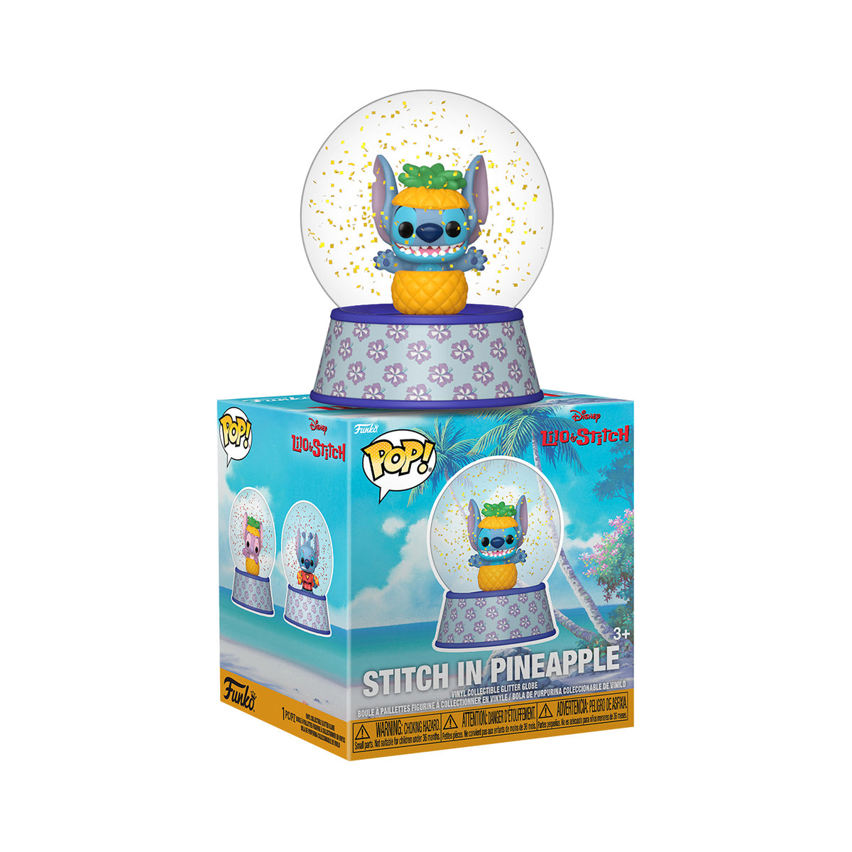 Produktbild Stitch Funko Pop Mystery Glitter Schneekugel - Lilo & Stitch