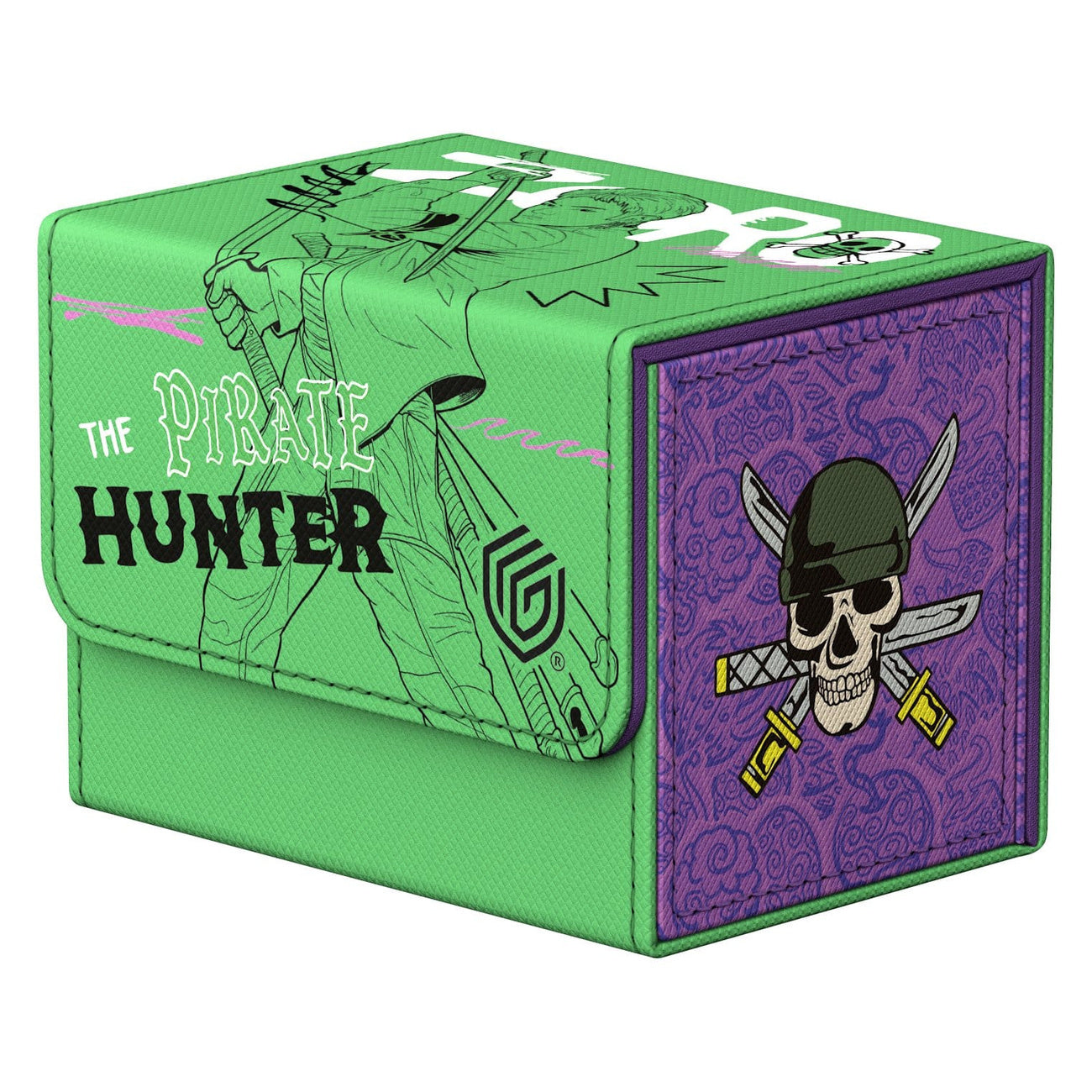 Produktbild One Piece - Zoro Ultimate Guard Sidewinder 80+ Xenoskin Sammelkartenbox