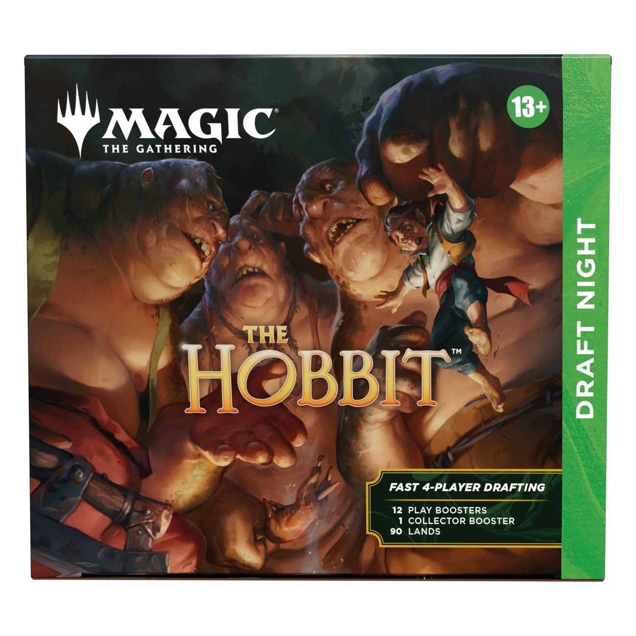 Produktbild The Hobbit Draft Night Box englische Version - Magic The Gathering