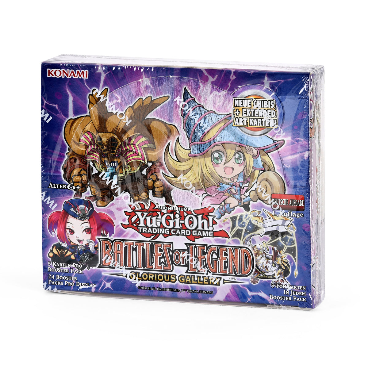 Produktbild Yu-Gi-Oh! - Battles of Legend Glorious Gallery Sammelkarten Booster Display deutsche Version