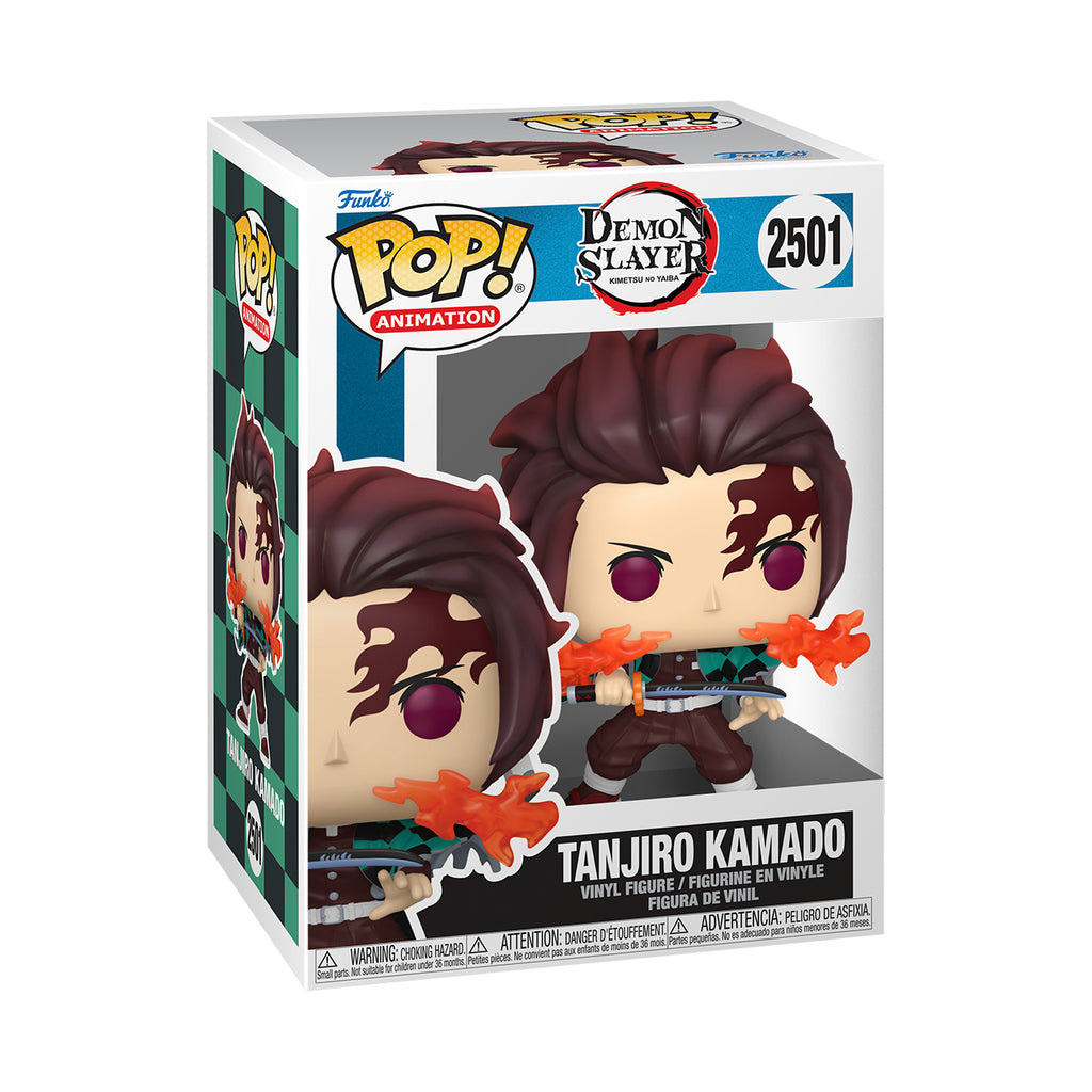 Demon Slayer - Tanjiro Kamado Feuerspeien Funko Pop Figur