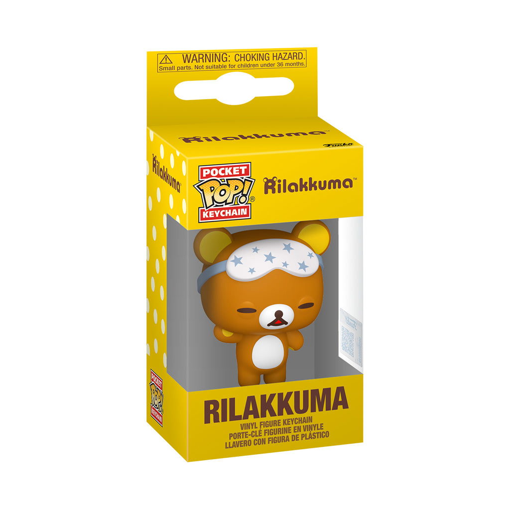 Produktbild Rilakkuma - Sleepy Funko Pop Schlüsselanhänger