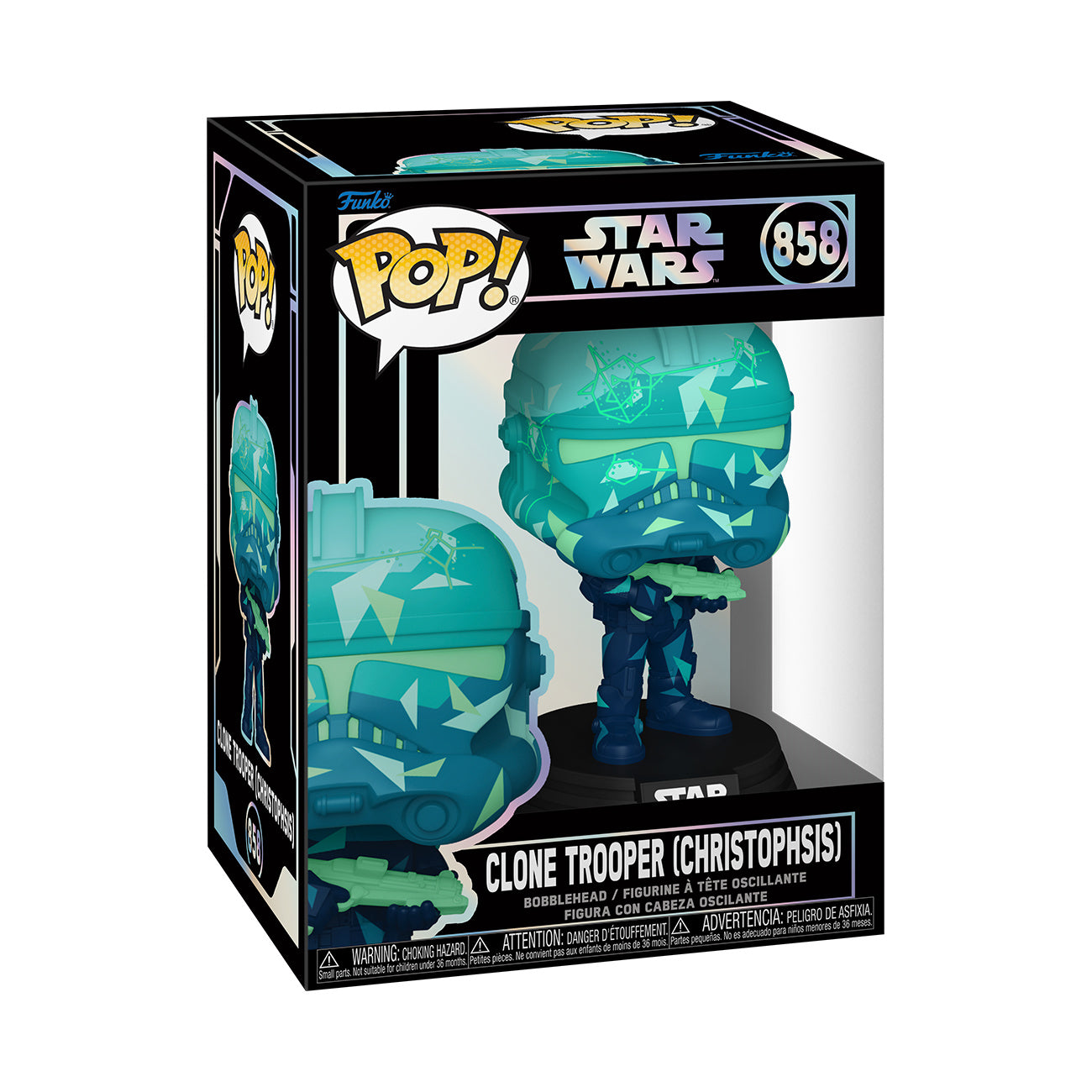 Produktbild Star Wars - Clone Trooper Funko Pop Wackelkopf-Figur