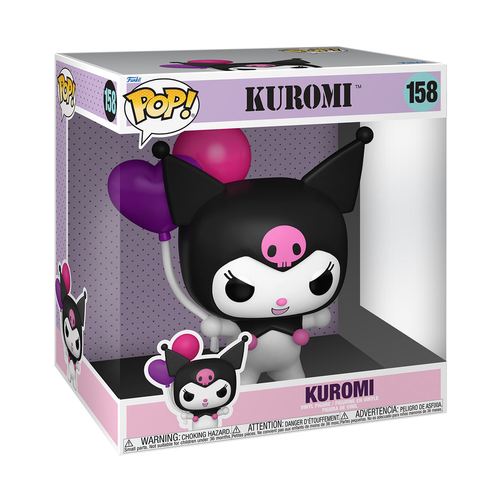 Hello Kitty - Kuromi mit Luftballons Jumbo Funko Pop Figur