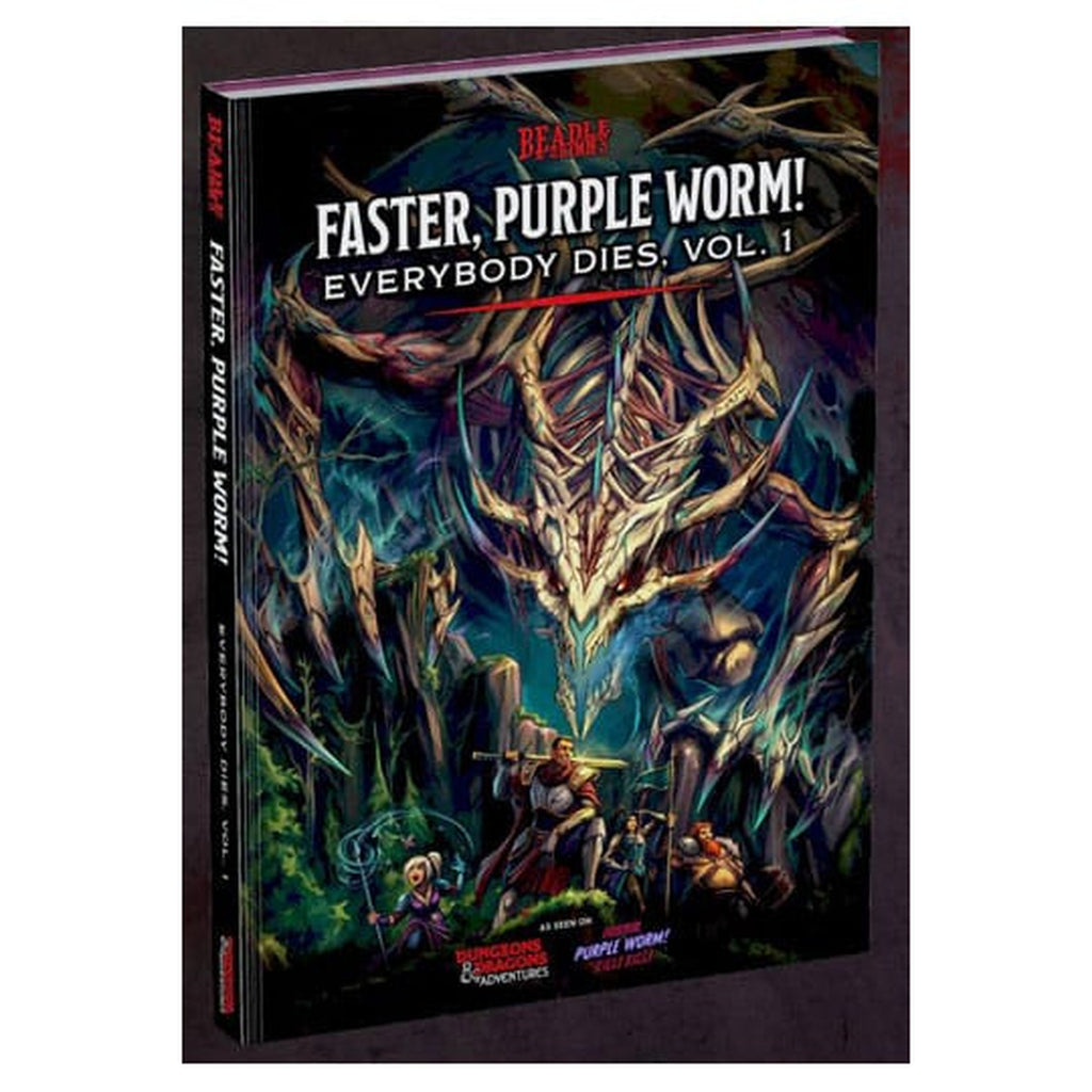 Produktbild Dungeons & Dragons Adventure Book Faster, Purple Worm