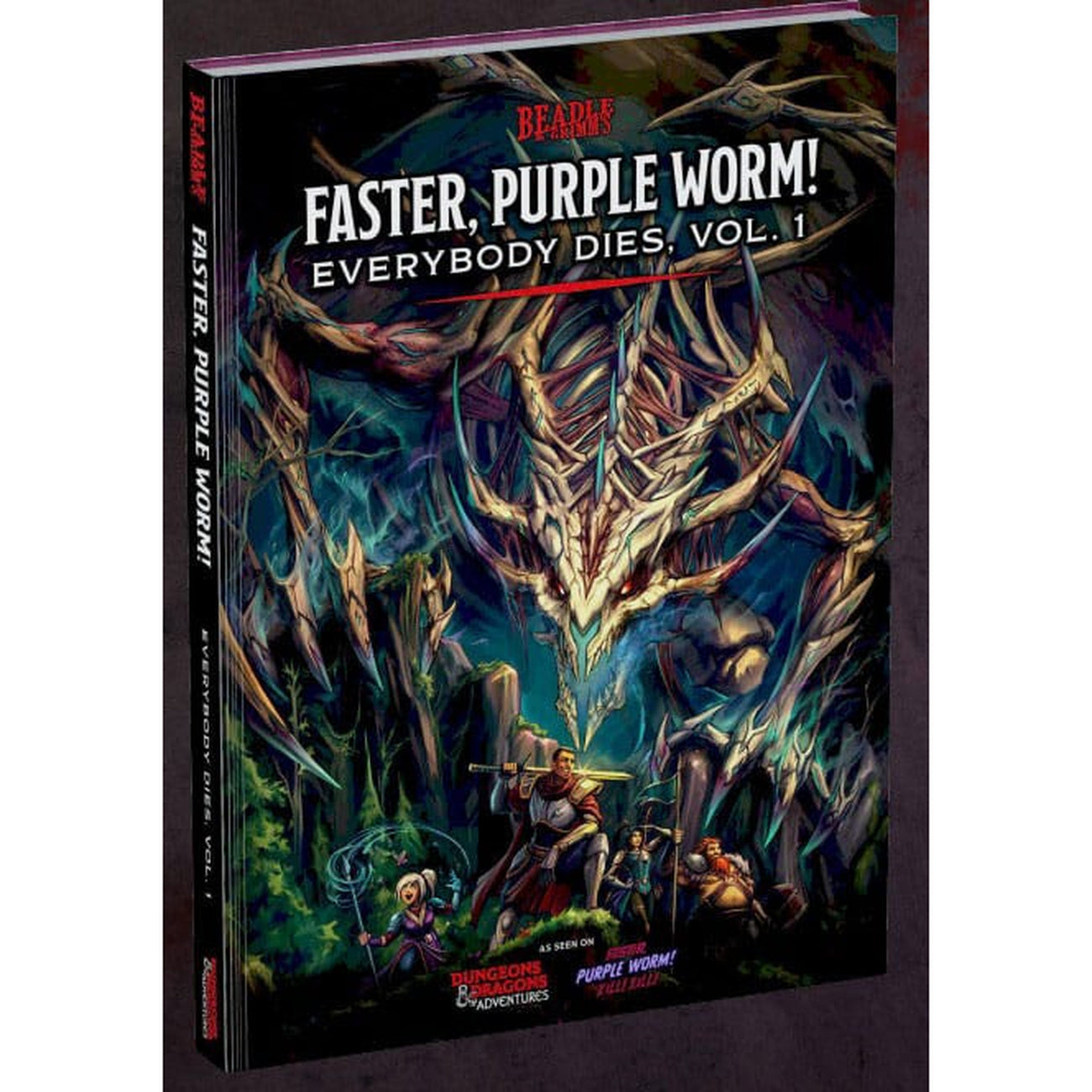Produktbild Dungeons & Dragons Adventure Book Faster, Purple Worm