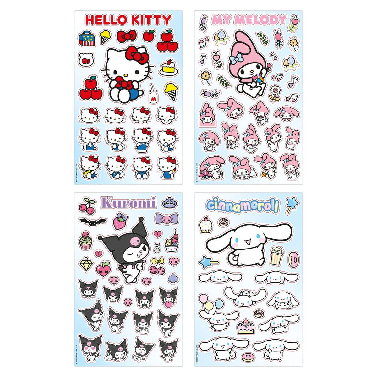 Produktbild Sanrio Sticker Pack Hello Kitty & Friends 04 Basic