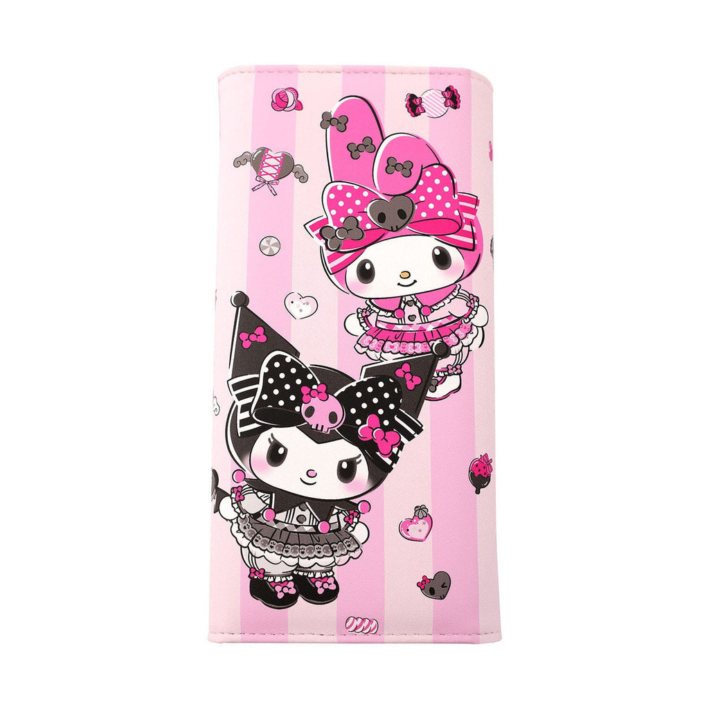 Product image Sanrio Pink Black Party Series Wallet Kuromi & My Melody