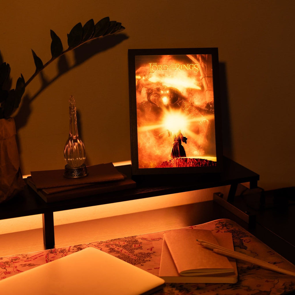 Produktbild Der Herr der Ringe Gerahmtes LED-Panel 28 x 20 cm