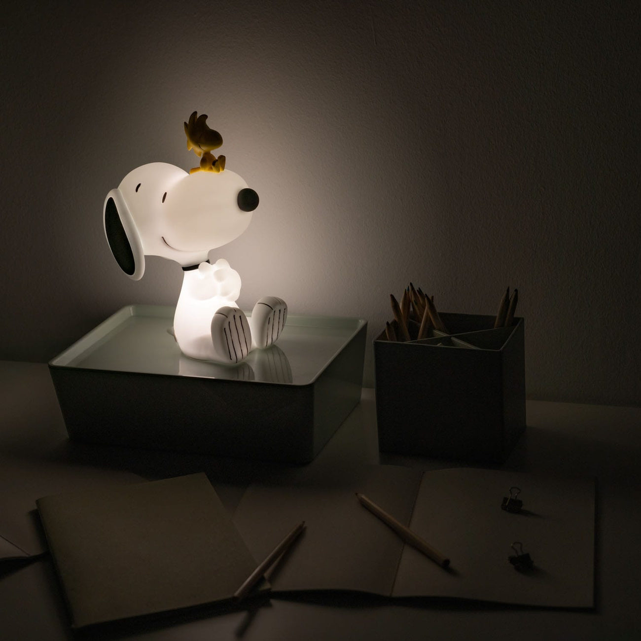 Produktbild Peanuts Lampe mit USB-C Snoopy