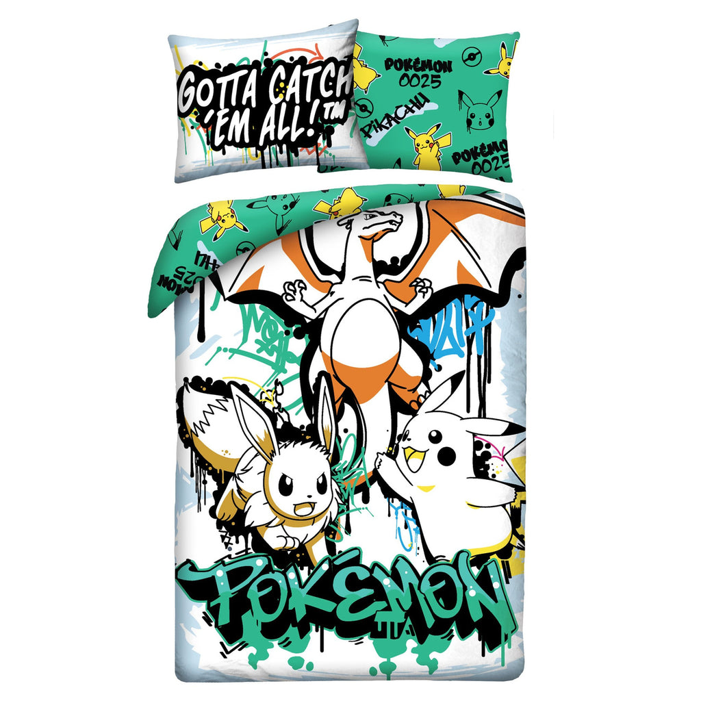 Pokémon Bettwäsche Ver. 18 140 x 200 cm / 70 x 90 cm