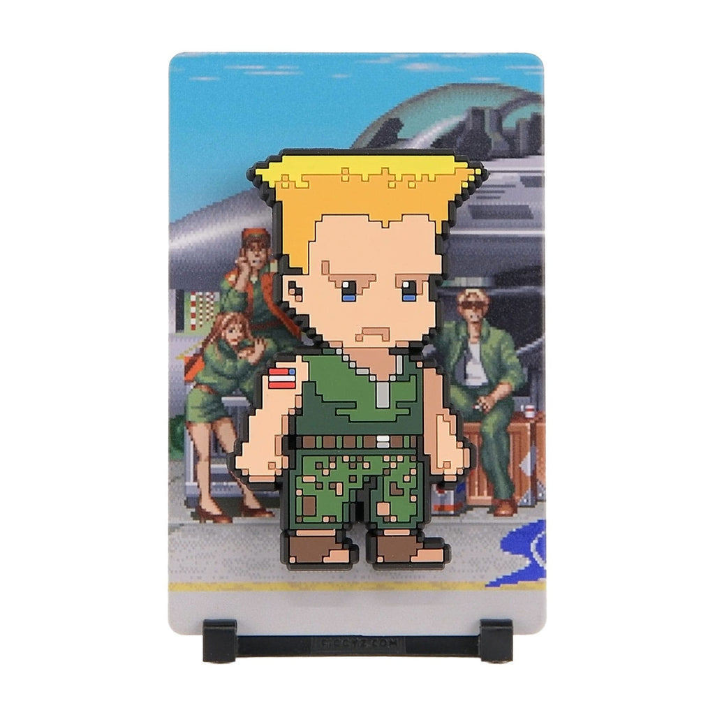 Street Fighter 2 FiGGYZ Magnet-Sammelfigur Guile 11 cm