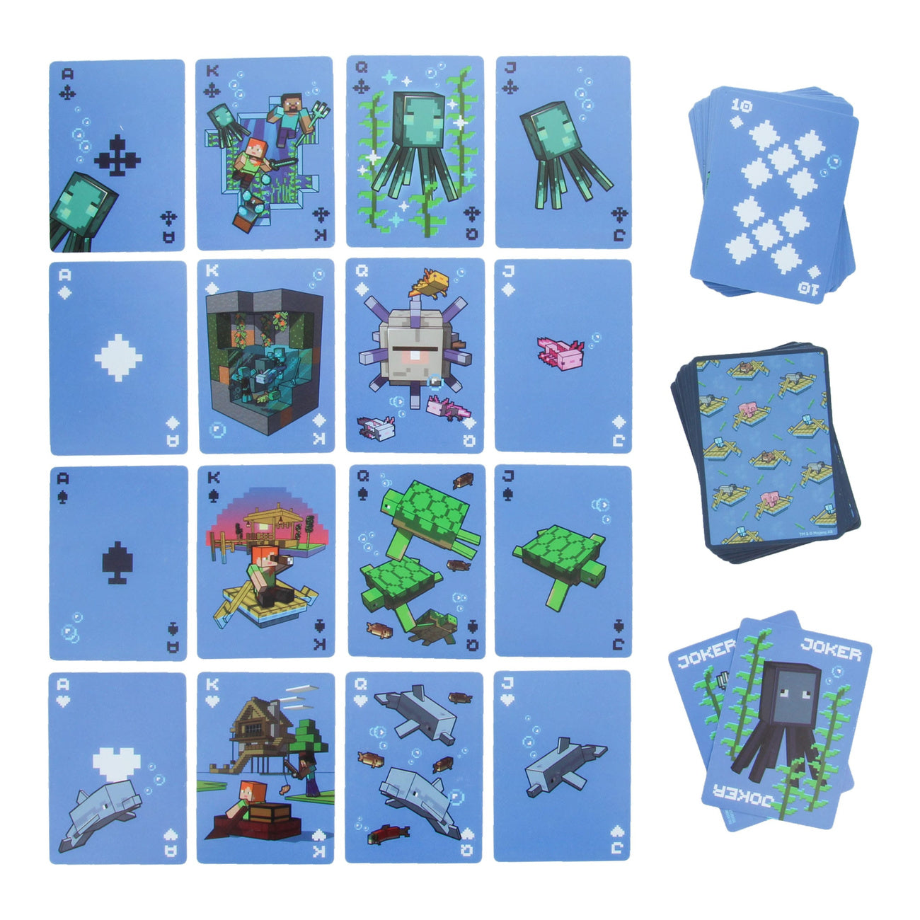 Product image Minecraft Waterproof Playing Cards